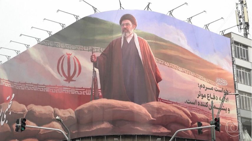 Mojtabá Khamenei — Foto: Reprodução/TV Globo