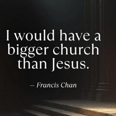 Por que Francis Chan deixou a megachurch e não olhou para trás