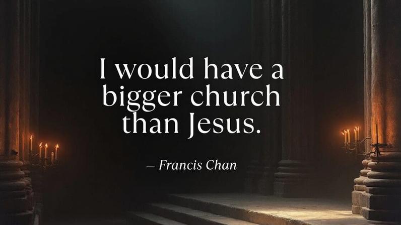 Por que Francis Chan deixou a megachurch e não olhou para trás