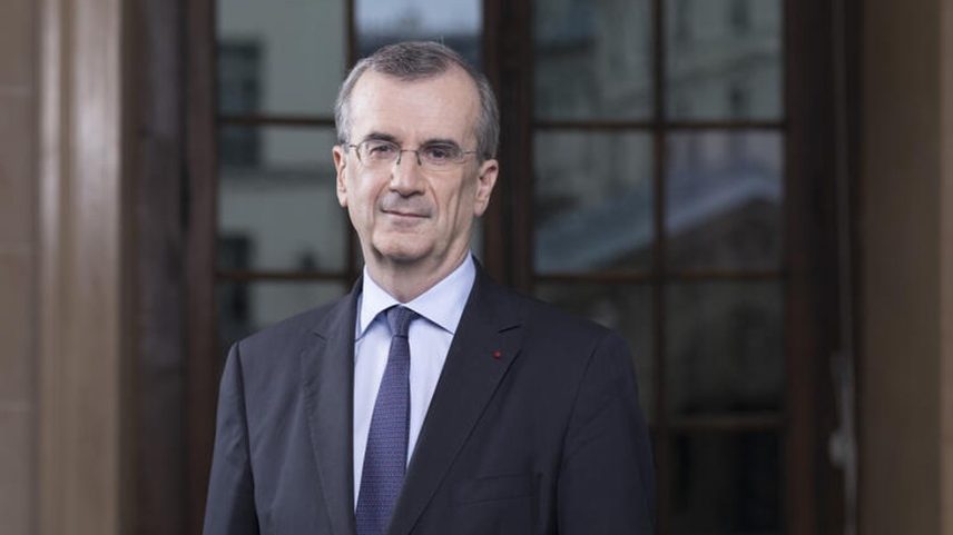 Presidente do Banco Central da França e membro do BCE, François Villeroy de Galhau — Foto: Divulgação/Banque de France