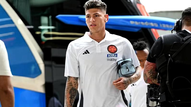 Carrascal foi convocado pela seleção da Colômbia para a Copa do Mundo — Foto: Divulgação