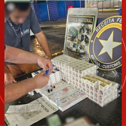 Tenente-coronel da PM é preso com mais de 300 ampolas de tirzepatida