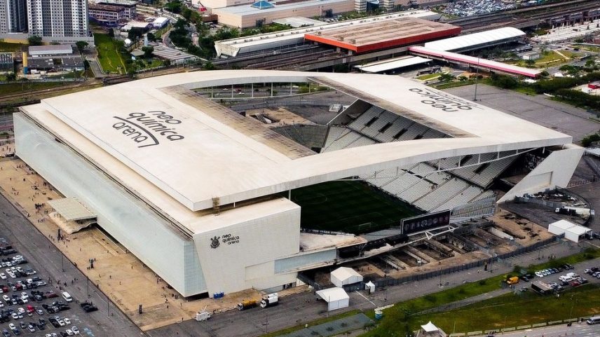 Neo Química Arena, a casa do Corinthians — Foto: Divulgação/ Corinthians