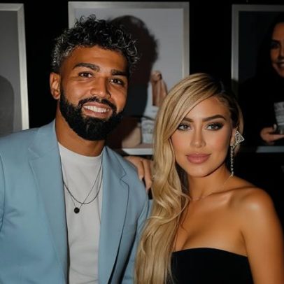 Rafaella Santos posta foto assistindo jogo do namorado Gabigol