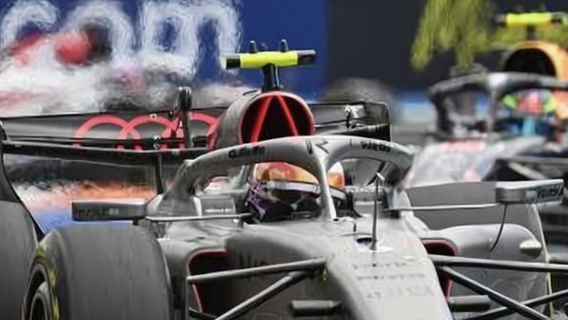 Gabriel Bortoleto, da Audi, durante a sprint em Miami