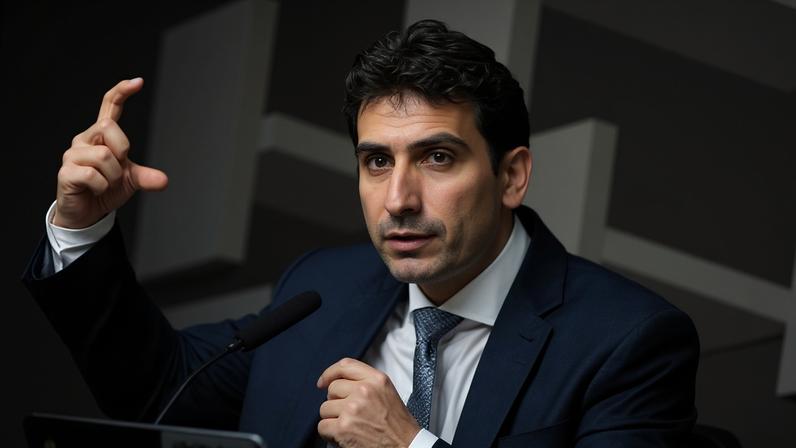 Gabriel Galípolo em audiência da CPI do Crime Organizado