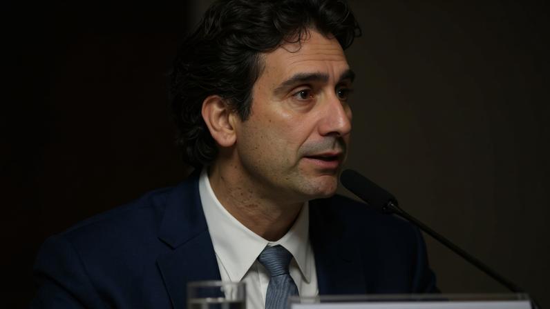 Gabriel Galípolo, presidente do Banco Central, em audiência no Senado