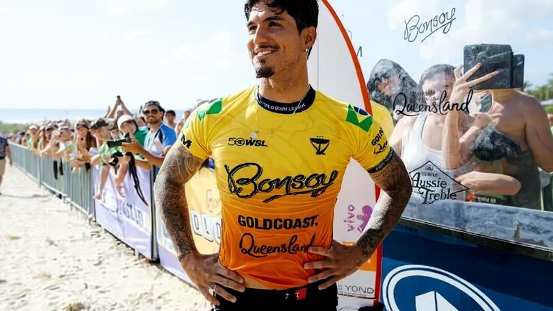 Gabriel Medina lidera o ranking mundial da WSL