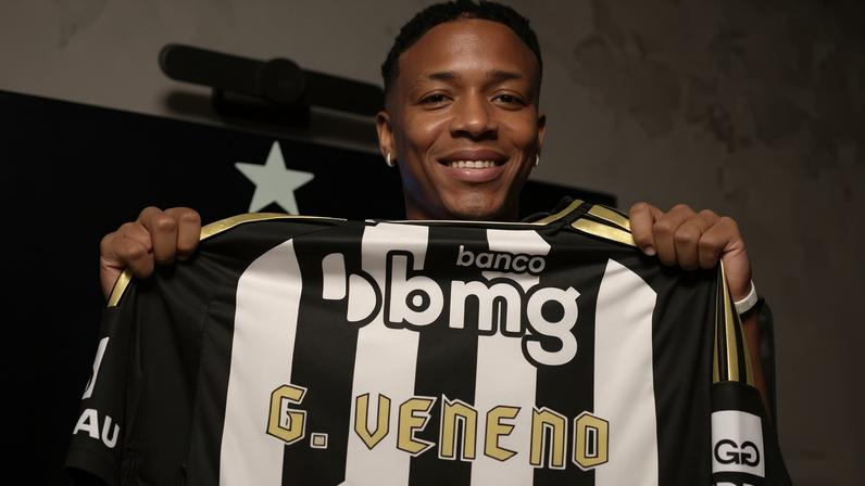 Gabriel Veneno, joia do Atlético-MG, foi relacionado para jogo do profissional pela primeira vez