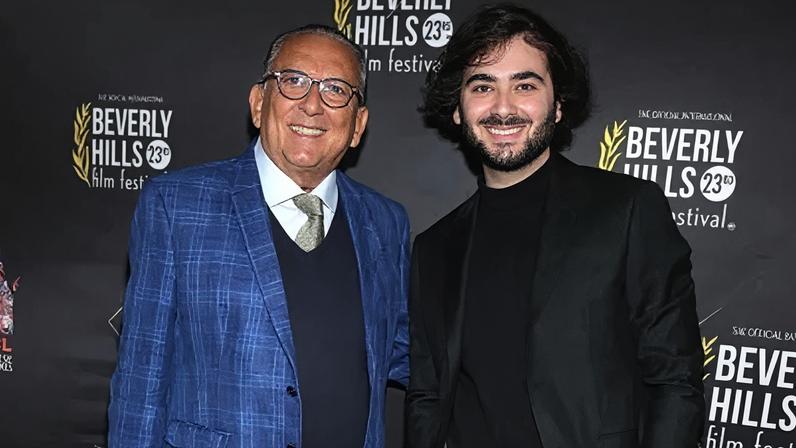 Luca Bueno é filho caçula de Galvão Bueno