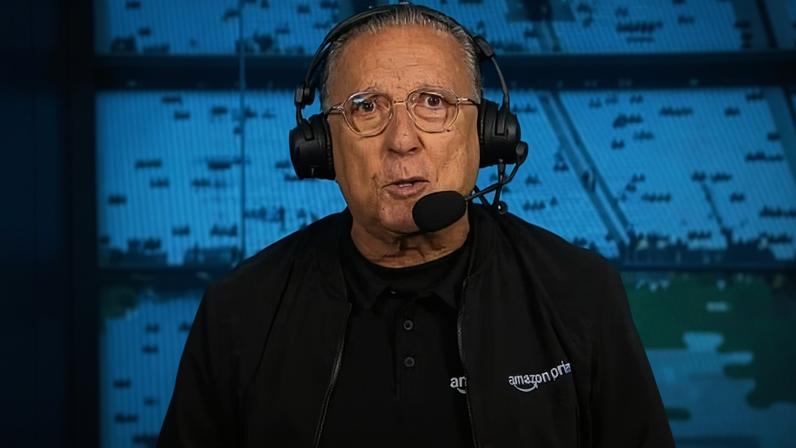 Galvão Bueno, narrador do Amazon Prime Video