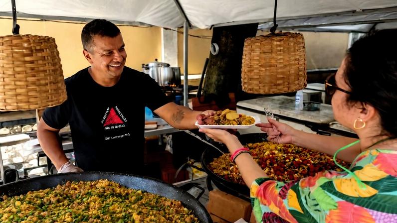 O Chef Dindo percorre o Brasil em busca da essência da culinária raiz brasileira e também estará presente no evento