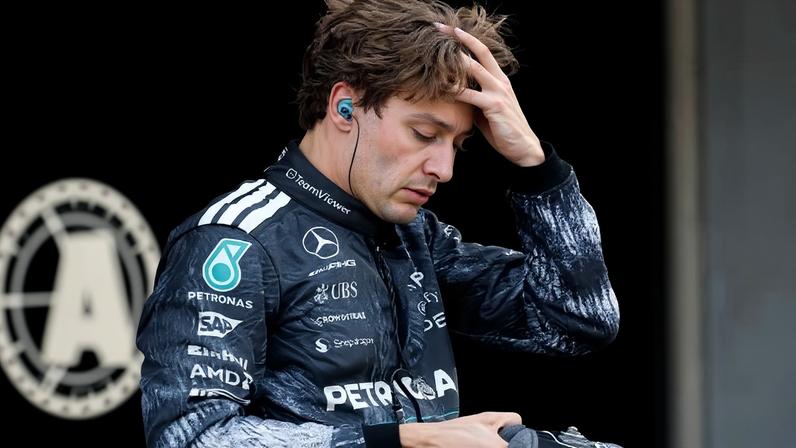 George Russell, da Mercedes, após o GP do Japão