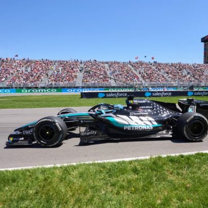 Russell supera Hamilton e conquista pole na sprint do Canadá