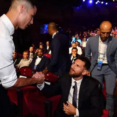 Messi e Ronaldo evoluem nos álbuns oficiais do Mundial