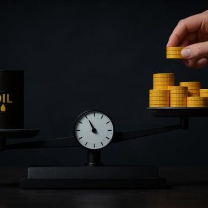 Petróleo cai com projeção menor de demanda global