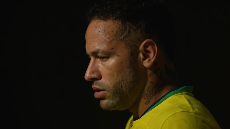 Neymar em ação pela Seleção Brasileira