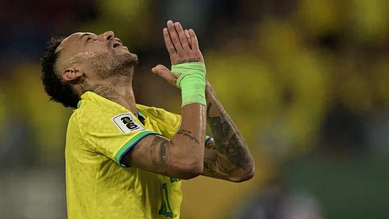 Neymar é convocado por Carlo Ancelotti para defender o Brasil na Copa do Mundo 2026 — Foto: Getty Images