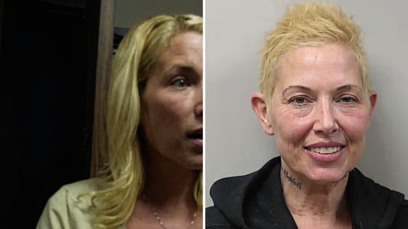 Kimberly Mathers, ex-esposa de Eminem, em 2003 e em foto de 2026 — Foto: Getty e divulgação