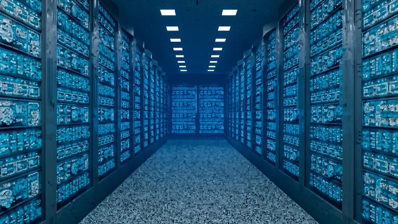 Imagem ilustrativa de um data center — Foto: Getty Images