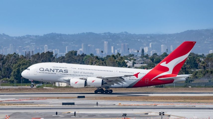 Aviação da companhia aérea australiana Qantas — Foto: Getty Images