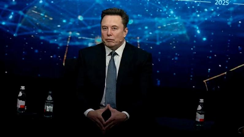 Elon Musk durante o Fórum de Investimento EUA-Arábia Saudita no Kennedy Center em Washington