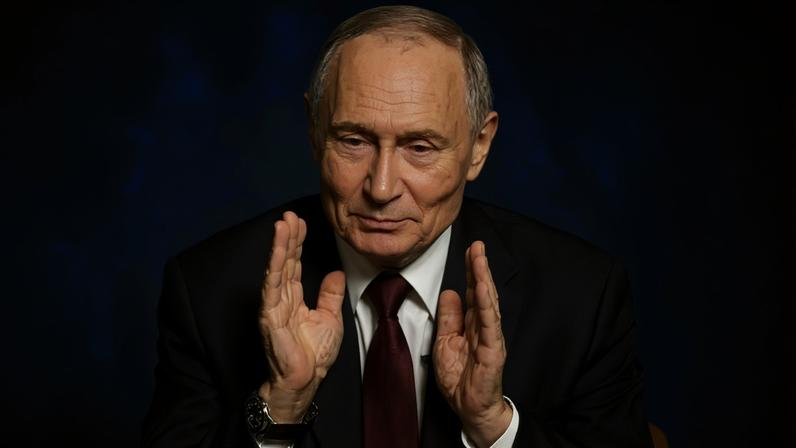 O presidente da Rússia, Vladimir Putin.
