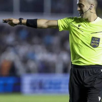Árbitro de Flamengo x Palmeiras teve lances polêmicos no jogo