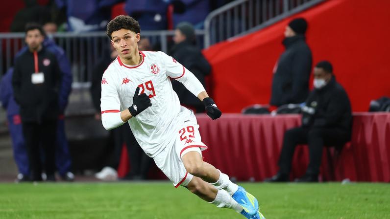 Louey Ben Farhat foi cortado da seleção tunisiana a pedido do próprio pai — Foto: Vaughn Ridley/Getty Images