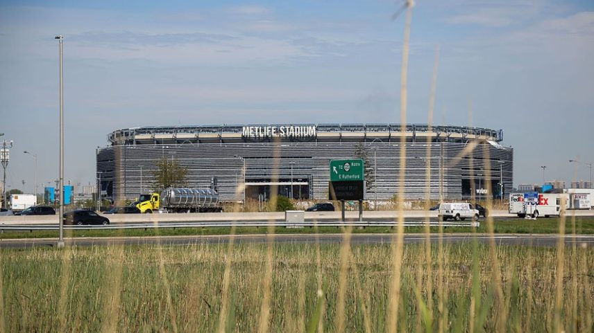 MetLife Stadium, estádio em Nova Jersey (EUA). Risco de calor extremo durante jogos da Copa do Mundo acende alerta de especialistas — Foto: Michael Nagle/Bloomberg via Getty Images