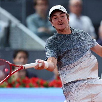 João Fonseca cai diante de sérvio e é eliminado na estreia do Masters de Roma
