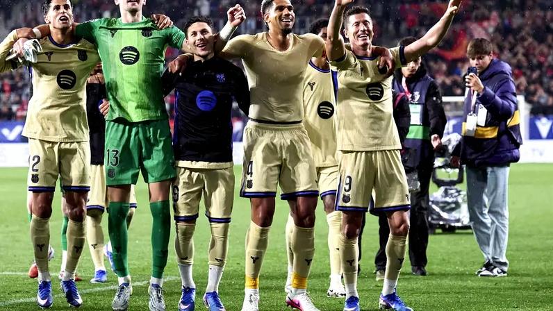 Com o triunfo sobre o Osasuna, o Barça foi a 88 pontos e abriu 14 de vantagem para o Real