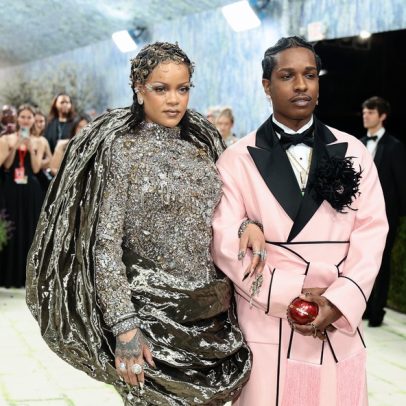 Rihanna e A$AP Rocky marcam presença no Met Gala 2026
