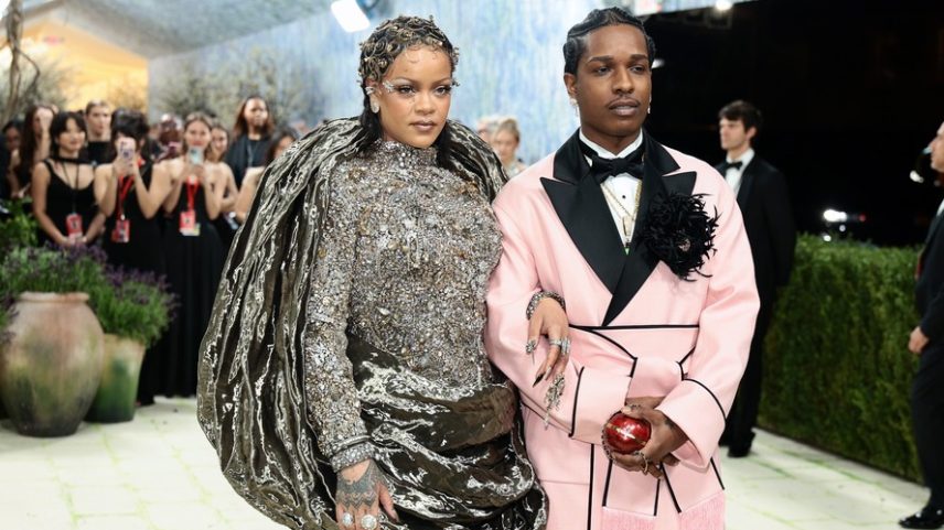 Rihanna e A$ap Rocky — Foto: Getty Images
