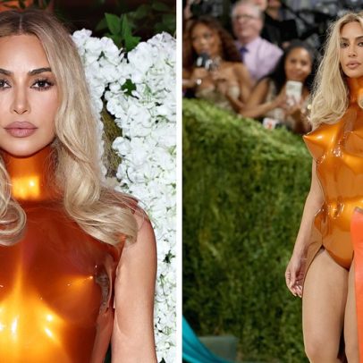 Filme 'proibidão' inspira visual de Kim Kardashian no Met Gala