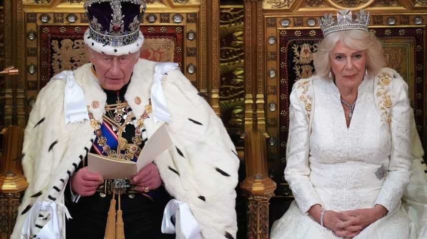 Rei Charles e Rainha Camilla — Foto: Getty Images
