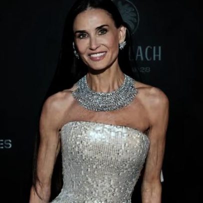 Demi Moore em Cannes leva debate sobre magreza extrema a pauta pública