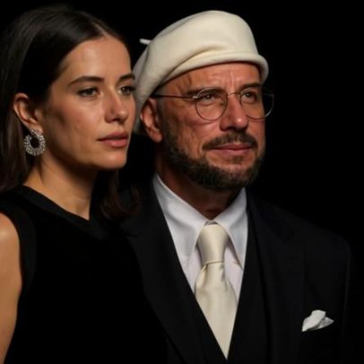 John Travolta aparece pela primeira vez com Ella Bleu no tapete de Cannes 2026