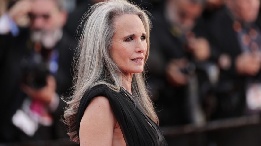 Como ter o grisalho radiante de Andie MacDowell em Cannes 2026? 4 cuidados essenciais — Foto: Getty Images