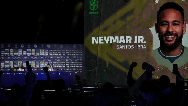 Neymar é um dos 26 convocados da Seleção Brasileira