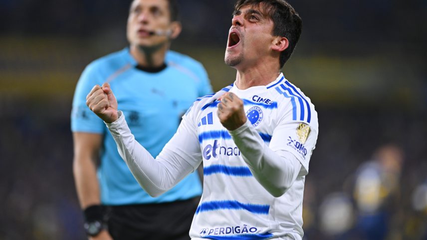 Fagner em Cruzeiro x Boca Juniors — Foto: Getty Images