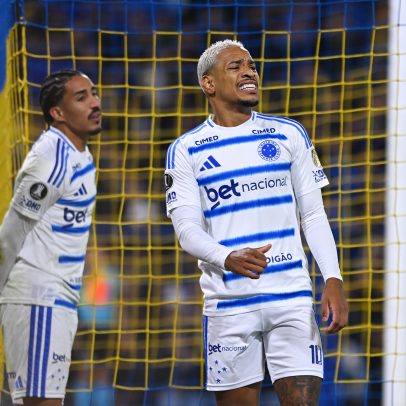 Expulsão de Gerson pesa para o Cruzeiro em jogo na Bombonera