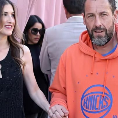 Adam Sandler é criticado por look desleixado em premiere do filme da esposa