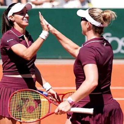 Luisa Stefani e Dabrowski avançam às oitavas de duplas no Roland Garros