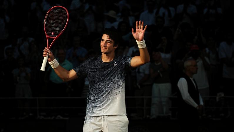 João Fonseca em Roland Garros — Foto: Getty Images
