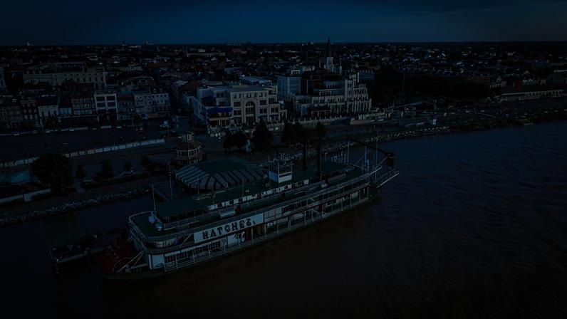 Imagem do French Quarter, em Nova Orleans. Área histórica que simboliza a cultura da cidade e que está entre as mais vulneráveis à elevação do nível do mar.