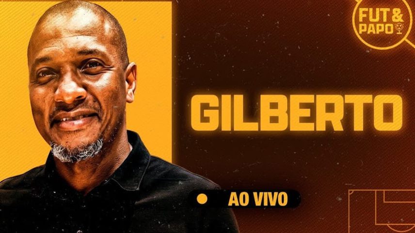 Gilberto é o convidado do Fut&Papo desta quinta-feira (Foto: Arte/ Lance!)