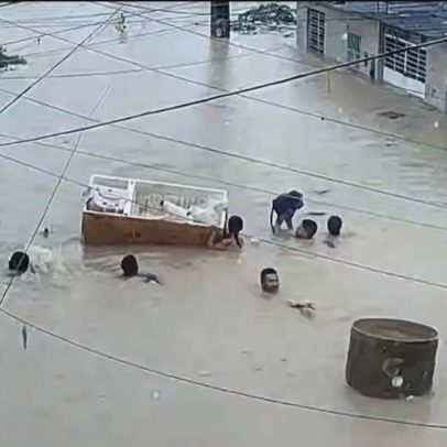 Quase 10 mil pessoas deixam as casas por causa das chuvas em Pernambuco