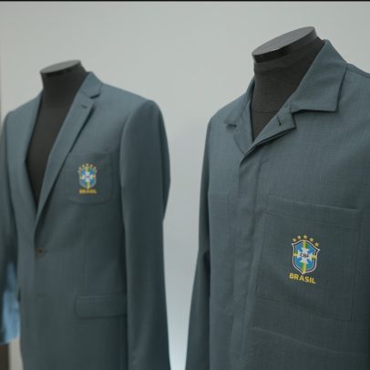 Brasil apresenta novo uniforme de viagem para a Copa do Mundo