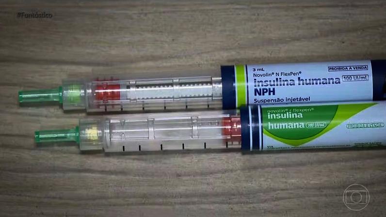Médicos alertam para riscos de uso de insulina — Foto: Reprodução/TV Globo